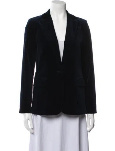 Pre-owned Frame Blazer In Blue