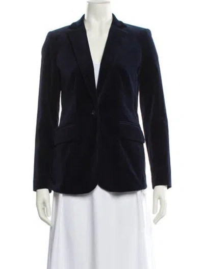 Pre-owned Frame Blazer In Blue