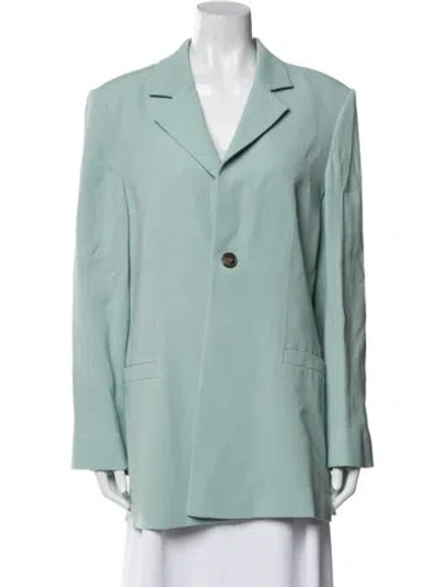 Pre-owned Frame Blazer In Blue