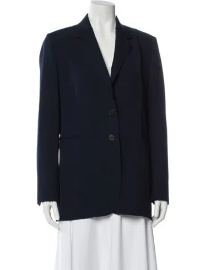 Pre-owned Frame Blazer In Blue