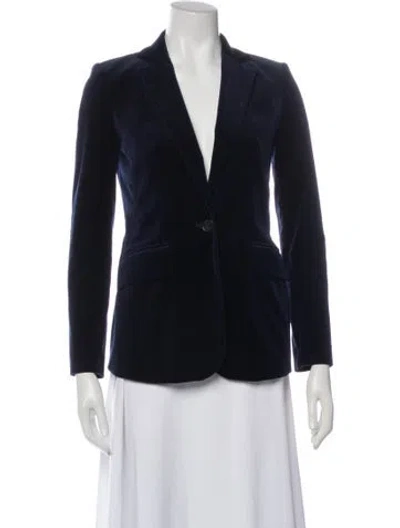 Pre-owned Frame Blazer In Blue