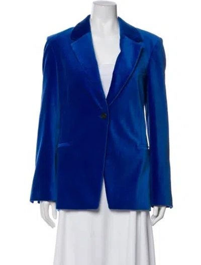 Pre-owned Frame Blazer In Blue