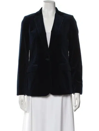 Pre-owned Frame Blazer In Blue