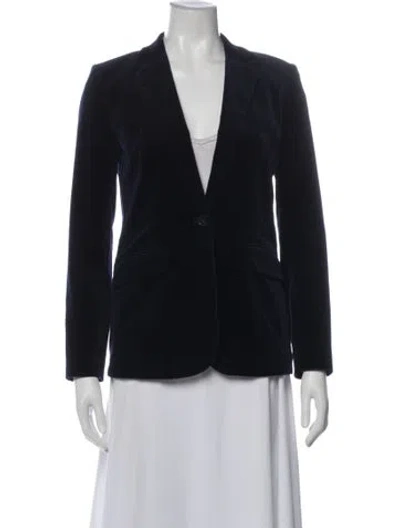Pre-owned Frame Blazer In Blue