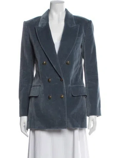 Pre-owned Frame Blazer In Blue