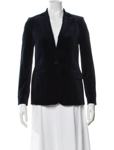Pre-owned Frame Blazer In Blue