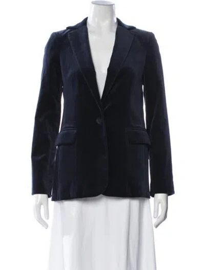 Pre-owned Frame Blazer In Blue