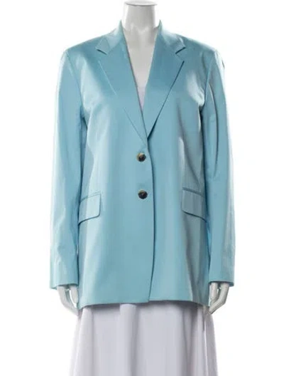 Pre-owned Frame Blazer In Blue