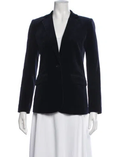 Pre-owned Frame Blazer In Blue