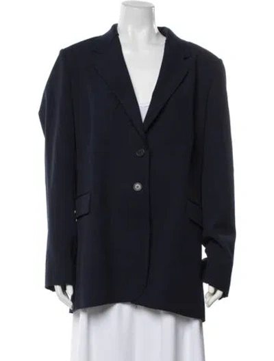 Pre-owned Frame Blazer In Blue