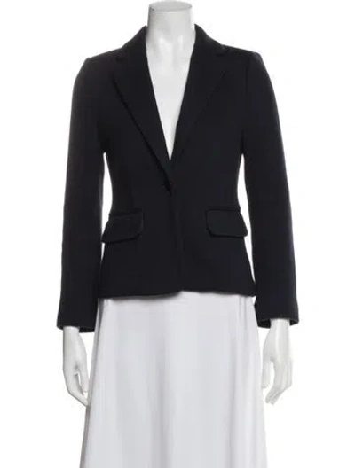 Pre-owned Frame Blazer In Blue