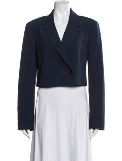 Pre-owned Frame Blazer In Blue