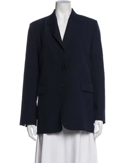 Pre-owned Frame Blazer In Blue