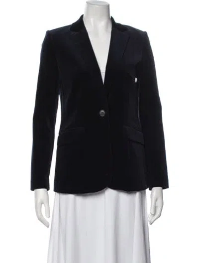 Pre-owned Frame Blazer In Blue