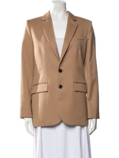 Pre-owned Frame Blazer In Brown