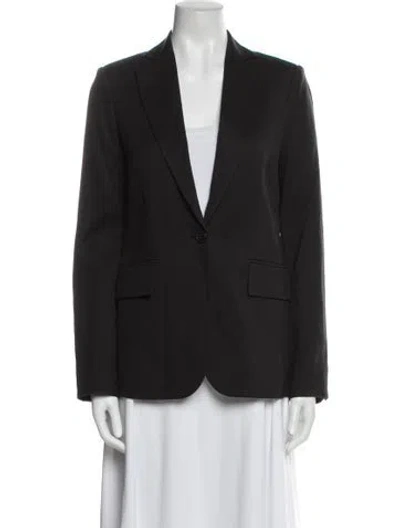 Pre-owned Frame Blazer In Gray