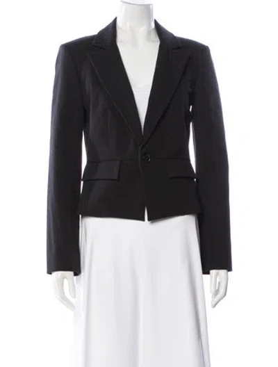 Pre-owned Frame Blazer In Gray