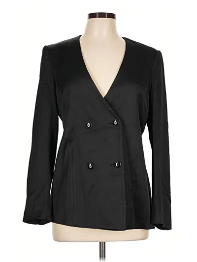 Pre-owned Frame Blazer Jacket In Black