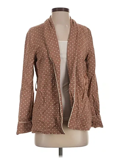 Pre-owned Frame Blazer Jacket In Brown