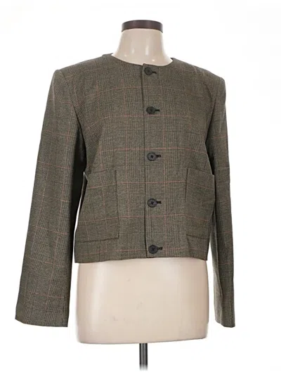 Pre-owned Frame Blazer Jacket In Gray