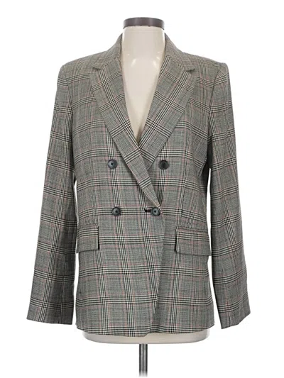 Pre-owned Frame Blazer Jacket In Gray