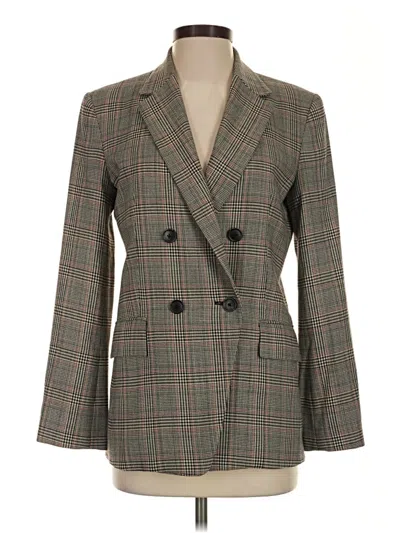 Pre-owned Frame Blazer Jacket In Green