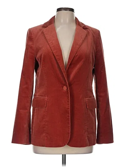 Pre-owned Frame Blazer Jacket In Red