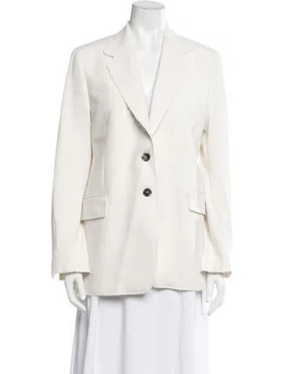 Pre-owned Frame Blazer In Neutral