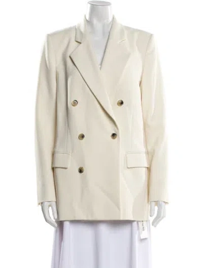 Pre-owned Frame Blazer In Neutral