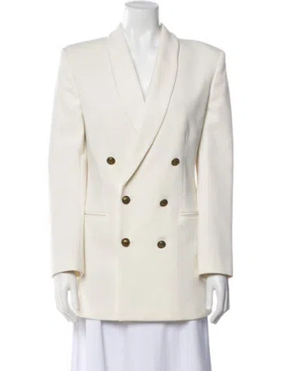 Pre-owned Frame Blazer In Neutral