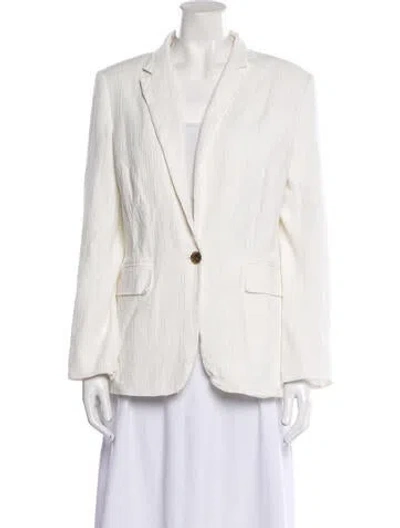 Pre-owned Frame Blazer In Neutral