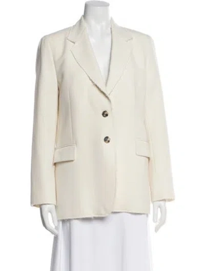 Pre-owned Frame Blazer In Neutral