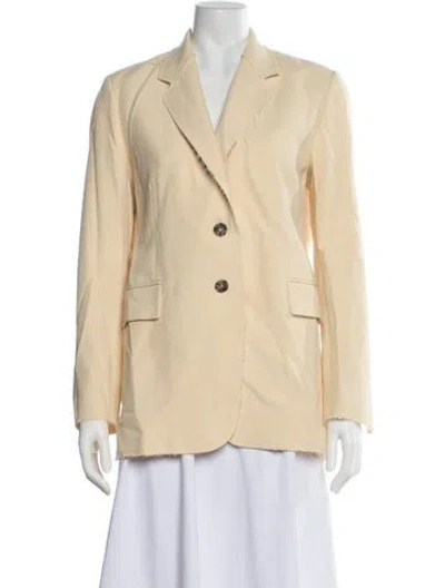 Pre-owned Frame Blazer In Neutral