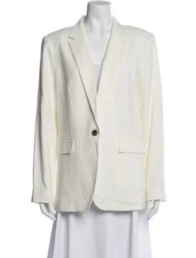 Pre-owned Frame Blazer In Neutral