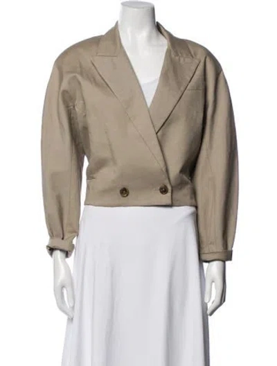 Pre-owned Frame Blazer In Neutrals