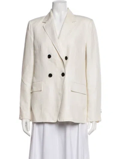 Pre-owned Frame Blazer In Neutrals