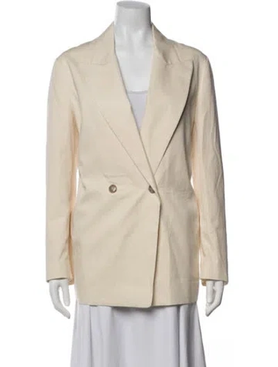 Pre-owned Frame Blazer In Neutrals