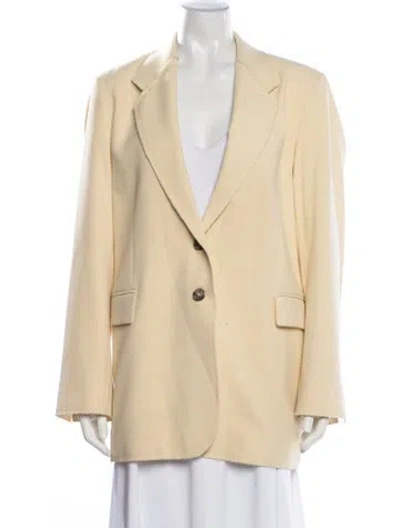Pre-owned Frame Blazer In Neutrals