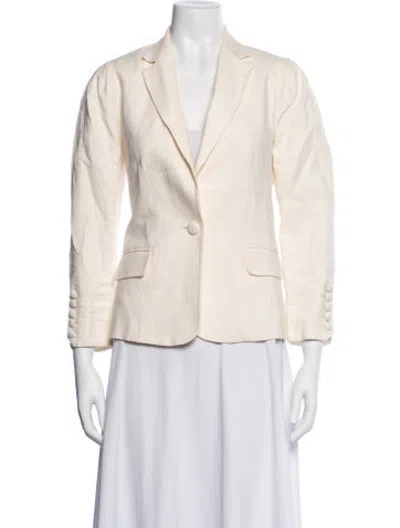 Pre-owned Frame Blazer In Neutrals