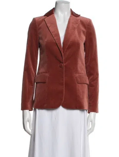 Pre-owned Frame Blazer In Neutrals/pink