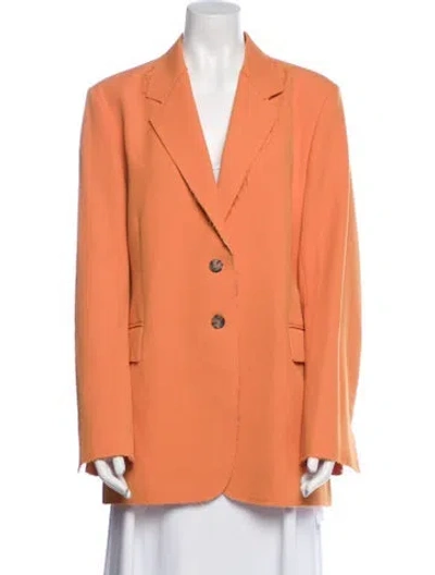 Pre-owned Frame Blazer In Orange