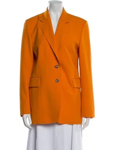 Pre-owned Frame Blazer In Orange