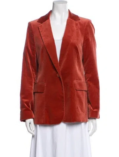 Pre-owned Frame Blazer In Orange