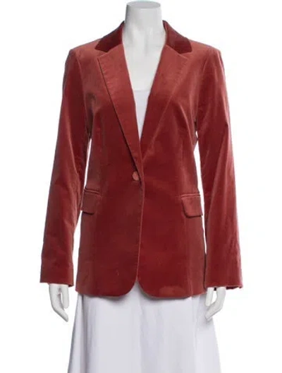 Pre-owned Frame Blazer In Pink