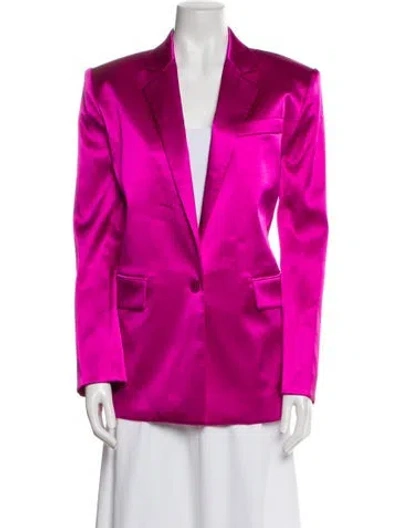 Pre-owned Frame Blazer In Pink