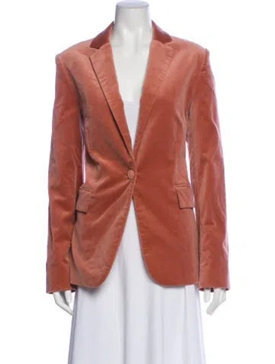 Pre-owned Frame Blazer In Pink