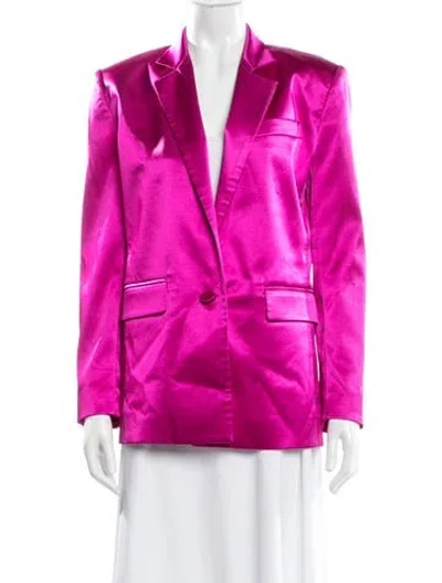 Pre-owned Frame Blazer In Pink