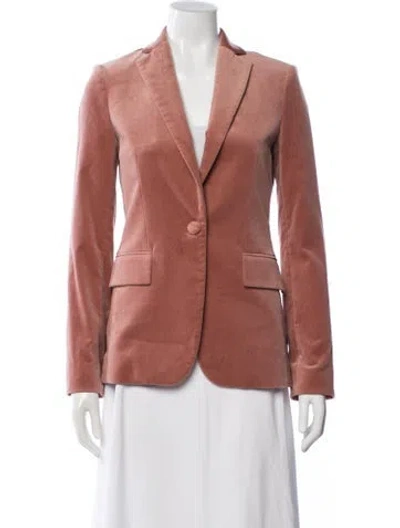 Pre-owned Frame Blazer In Pink