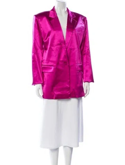 Pre-owned Frame Blazer In Pink