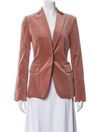 Pre-owned Frame Blazer In Pink